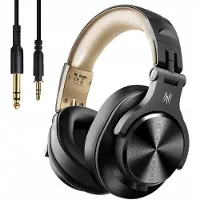 OneOdio Fusion A70 Over-Ear-Kopfhörer Bluetooth 5.2, Gold
