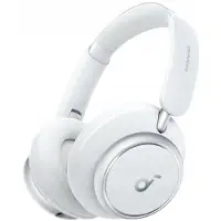Soundcore Space Q45 Over-Ear-Kopfhörer Bluetooth 5.3 mit ANC, Weiß