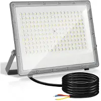 Eikuavons LED Strahler Außen 150W, IP65 LED Flutlicht Aluminium für Außenbereich & Industrie, Kaltweiß 6000K, 1er Set