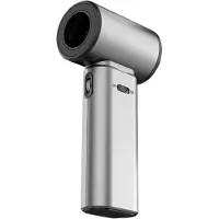 Meoiruery Tragbarer Ventilator – Mini-Turbo-Handventilator mit Digitalanzeige und hoher Drehzahl – Akkubetrieben, ideal für Reisen und Camping, Geschenk für Männer und Frauen
