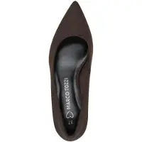 Marco Tozzi Damen Kitten-Heel Pumps mit spitzer Kappe 2-22301-44, Größe:38 EU, Farbe:Braun