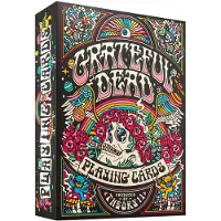 Theory11 Grateful Dead Spielkarten, 52er Blatt für Kartenspiele wie Poker und Skat
