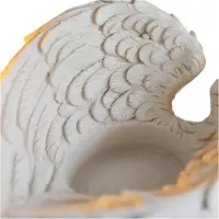 Melitt Kerzenhalter mit Engelsflügeln, Nordischer Stil, Kerzenständer, Ornamente, Hochzeitsdekoration, Romantisches Wohnzimmer (Ohne Kerzen)