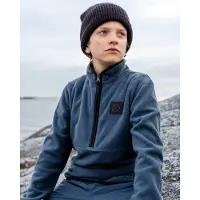 Didriksons Rubi Kids Half Zip 2 mountain blue (G23) 140