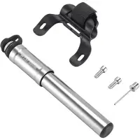 TAUOH WEST BIKING Tragbare Fahrradpumpe Hochdruck mit Schlauch Schrader Presta Ventil Fahrradinflator B