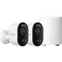Reolink Argus B330 Doppelpack + Home Hub 1 Lite
