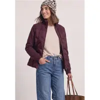 Street One LTD QR Short Mat Mix Jkt w. Gl rustic rouge 38
