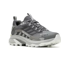 Merrell Wanderschuh "MOAB SPEED 2 GORE-TEX", Herren, Gr. 43, atmungsaktiv, grau (asphalt), Synthetik, Schuhe Wanderschuh, wasserdicht dank Gore-Tex Membrane
