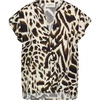 Cartoon Shirtbluse "Damen mit Volant"