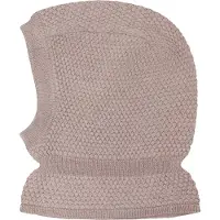 CeLaVi Gestrickte Schlupfmütze Merinowolle, Mocha Meringue Melange, 48