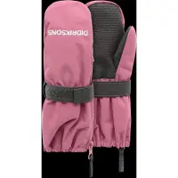 Didriksons Biggles Zip Mitten 9 heather pink (380) 0-2Y