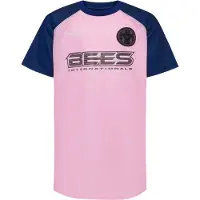 Hummel JR Loose Tiger Soccer T-Shirt, Roseate Spoonbil, 146-152