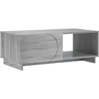 vidaXL Couchtisch Sonoma-Grau 95 x 50,5 x 35 cm Holzwerkstoff
