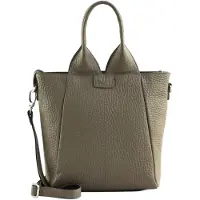 VOi Leder Handtasche Umhängetasche Mikaela Hand Bag Sand taupe