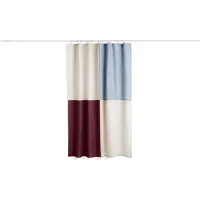 HAY Duschvorhang Check Duschvorhang Burgundy