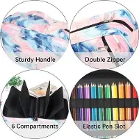 OEM Kunstenaars-organizer met grote capaciteit, voor 304 kleurpotloden, waterdicht, kunstenaars, schrijfwaren, kwasten, fineliners, markeerstifte, cadeau