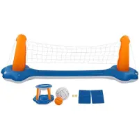 Gistuch Aufblasbares Volleyball-Set, Pool-Basketball für Sommerpartys, Familienveranstaltungen, Karneval, Geburtstag