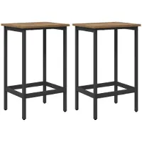 vidaXL Barhocker 2 stk. Artisan-Eiche 40 x 32 x 64 cm Holzwerkstoff