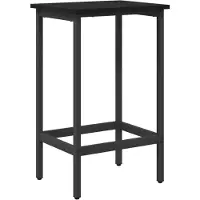 vidaXL Barhocker Schwarze Eiche 40 x 32 x 64 cm Holzwerkstoff
