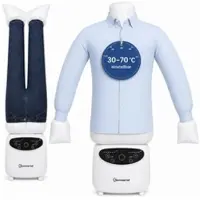 Sommertal Bügelpuppe Gentleman Hemdenbügler & Bügelmaschine für Hemden, Blusen, T-Shirts, Hosen Bügelautomat