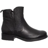 Bugatti Damenstiefel Naturleder Stiefelette Schwarz - 42