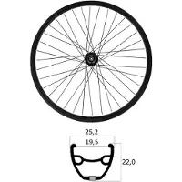 Mvtek E-bike 27.5´´ 6b Disc Tubeless Mtb Hinterrad