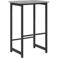 vidaXL Barhocker Sonoma-Grau 40 x 32 x 74 cm Holzwerkstoff