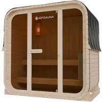 Juskys Cube Fasssauna Fjora M