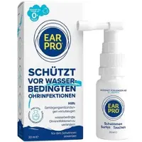 Mediakos GmbH Ear Pro Ohrenspray Schutz Schwimmen Tauchen Surfen