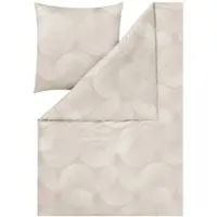 Estella Mako Interlock Jersey Bettwäsche Dora natur 155x220 cm + 80x80 cm