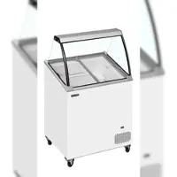Tefcold Speiseeisvitrine IC201SCE+SO 176l Weiß