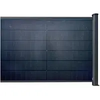 FM-Solar PV Zaun Classic horizontal Sichtschutzzaun Solarzaun Zaunfeld 1837 x 1350 mm Erweiterung