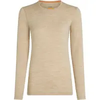 Icebreaker - Merinowolle-Unterhemd &ndash; Damen / Frau &ndash; W Merino 200 Oasis LS Crewe - W Merino 200 Oasis LS Crewe Bay Heather für Damen aus