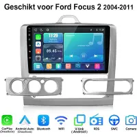 Hexinex 10 Zoll Android 15 Autoradio Carplay 4GB+64GB für Für Toyota Aygo Peugeot 107 Citroen C1 GPS Navi WIFI Bluetooth SWC FM RDS USB DSP