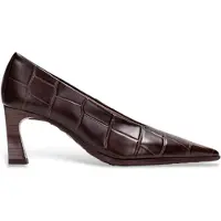 Hispanitas für Damen. HI264915 Braune Lederschuhe Paris (39), 3 bis 5 cm, Keine, Klassisch