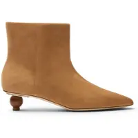Weekend Max Mara für Damen. 2625796014600 Lederstiefeletten Wkacapanna braun (36), Beige, 3 bis 5 cm, Spaltleder, Keine, Lässig, Klassisch