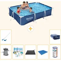 Bestway Steel Pro Rechteckig - 300x201x66 cm - 8-teilig S21569