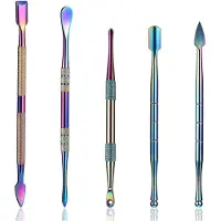 Semoic 5-Teiliges Schnitzwerkzeug-Set Aus Edelstahl für Wachs, Holz und Ton, Ideal zum Modellieren Von Skulpturen und Keramik.