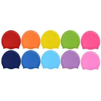 TAUOH 10 Stück Unisex Silikon-Badekappen für Erwachsene, Wasserdicht, Großpackung für Damen und Herren, für Langes und Kurzes Haar