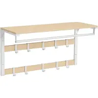 Relaxdays Wandgarderobe 3-in-1