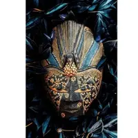 Wandkraft Aluminiumbild Tribal Multicolor ca. 98x148cm
