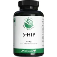 Heilpflanzenwohl GmbH Green Naturals 5-Htp 200 mg Vegan aus Griffonia 120 ST