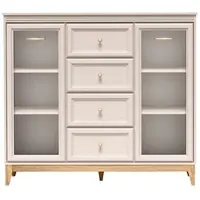 Masseno VITRINE CUNEO 125,5 / 141,5 cm in Kaschmir