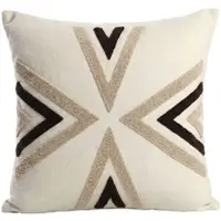 Deco-raum DEKOKISSEN Nordic Arrow Beige 45x45 cm mit Füllung
