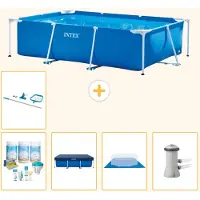 Intex Rechteckiger Frame Pool - 300x200x75 cm - 6-teilig S20045