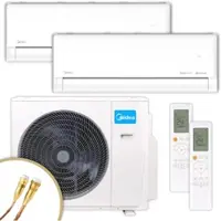 Midea Multisplit Klimaanlage Set | Solstice | 2,6 kW + 2,6 kW | Quick-Connect