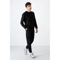 Tommy Life Herren Fleece Sweatshirt- und Hosen-Set