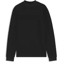 BOSS Longsleeve aus Baumwolle mit Stehkragen Grösse M
