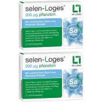 Selen-Loges 200 µg pflanzlich Filmtabletten x2 2x120 St