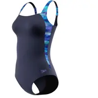 Speedo Lunalustre Printed Shaping Badanzug Damen 46